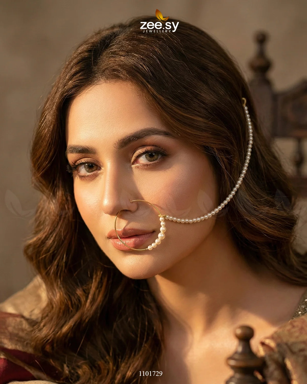 Wedding Nose Ring-0001 - Zeesy Jewellery
