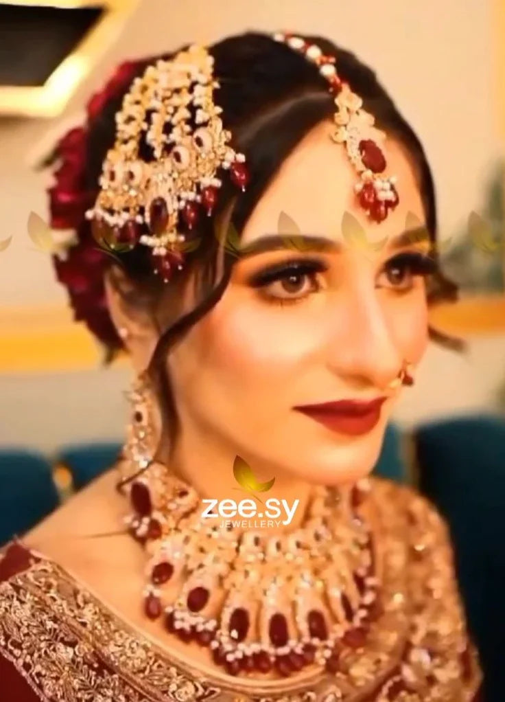 Aroob's Bridal Set - Zeesy Jewellery