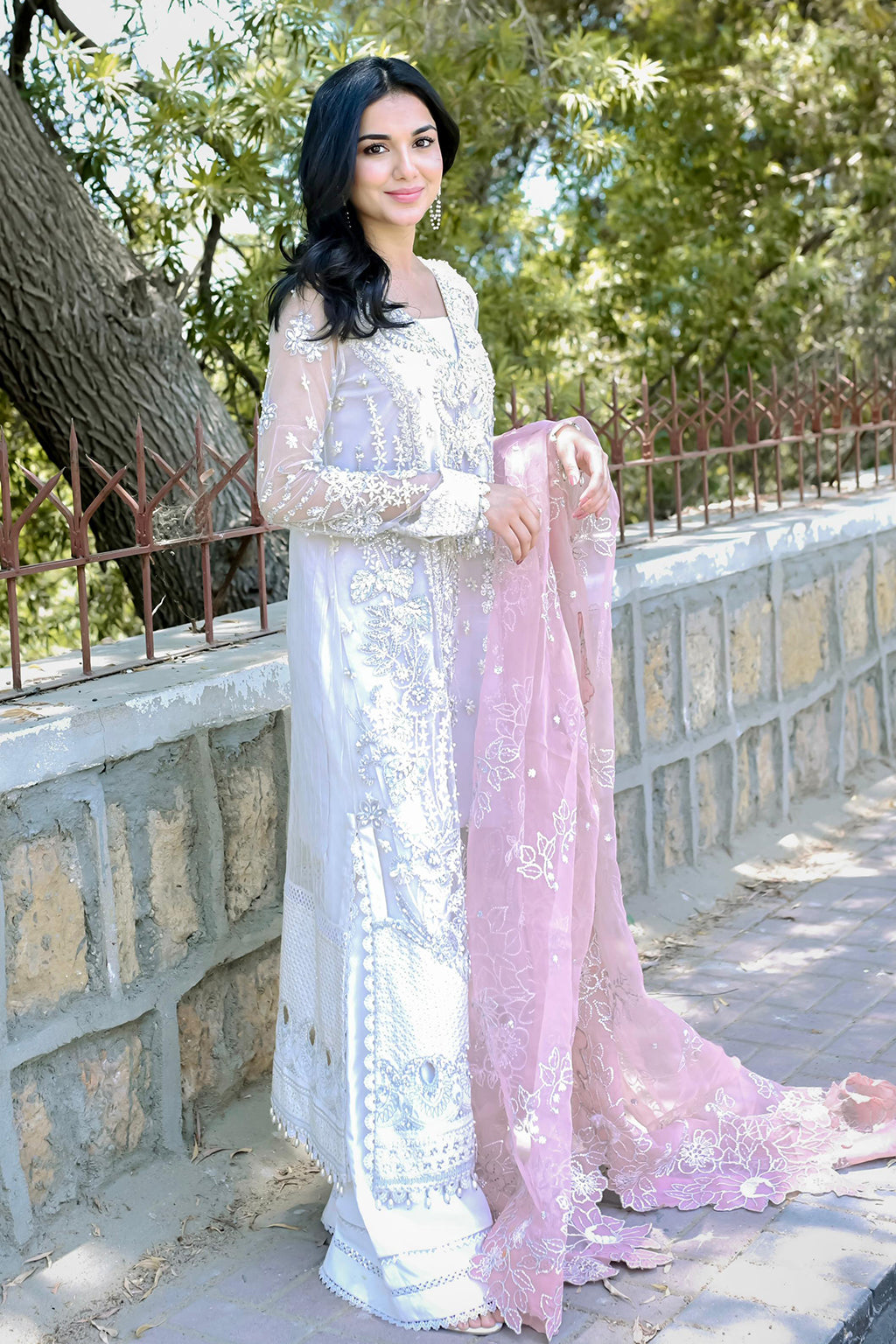 Fleurie By Meeral Unstitched 3 Piece Formals Collection'2025-Pearl Wind