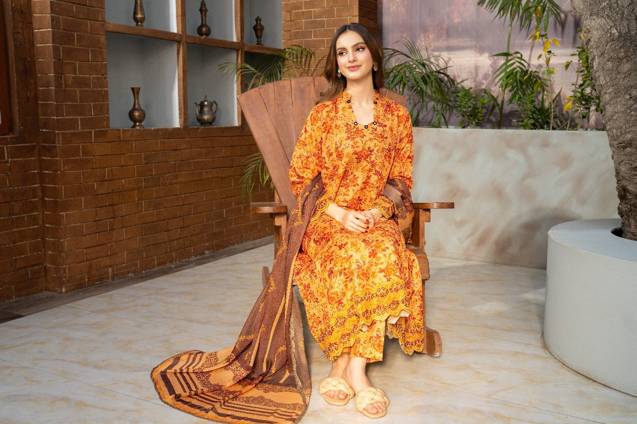 Fiona by Panache Apparel Stitched Collection-Citrine