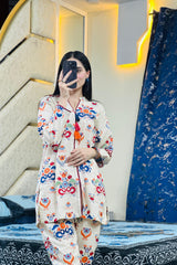 Urban Cut 2 Piece Cotton Printed Co- Ord Set