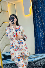 Urban Cut 2 Piece Cotton Printed Co- Ord Set