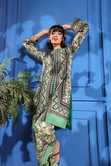 Working Women By Dr Haris Unstitched 2 Piece Lawn Vol-1 Collection-WWD-005