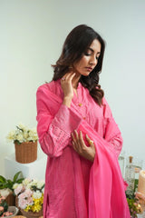 Dhaga Stitched 3 Piece Summer Collection'2025-Rosa Whisper