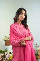 Dhaga Stitched 3 Piece Summer Collection'2025-Rosa Whisper
