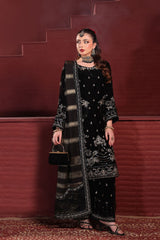 Dr Haris Unstitched 3 Piece Winter Velvet Vol-4 Collection-DRV-007