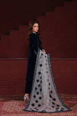 Dr Haris Unstitched 3 Piece Velvet Winter  Vol 4 Collection-DRV-009