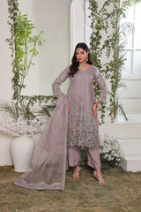 Dr Haris Semi-Stitched 3 Piece Formals Collection-DRF-003