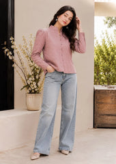 Urban Cut Seersucker Shirt | 1 Piece-C0294