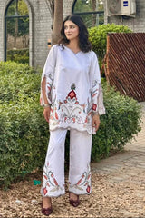 Urban Cut Stitched Co Ords Emb Suit-C0276