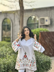 Urban Cut Stitched Co Ords Emb Suit-C0276