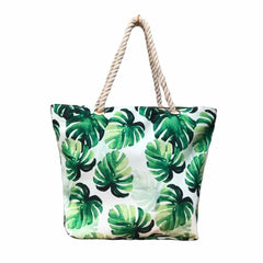 TROPICAL CANVAS TOTE - Bag X