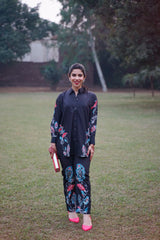 Dhaga Stitched 2 Piece Crepe Collection'2025-ROSECOE