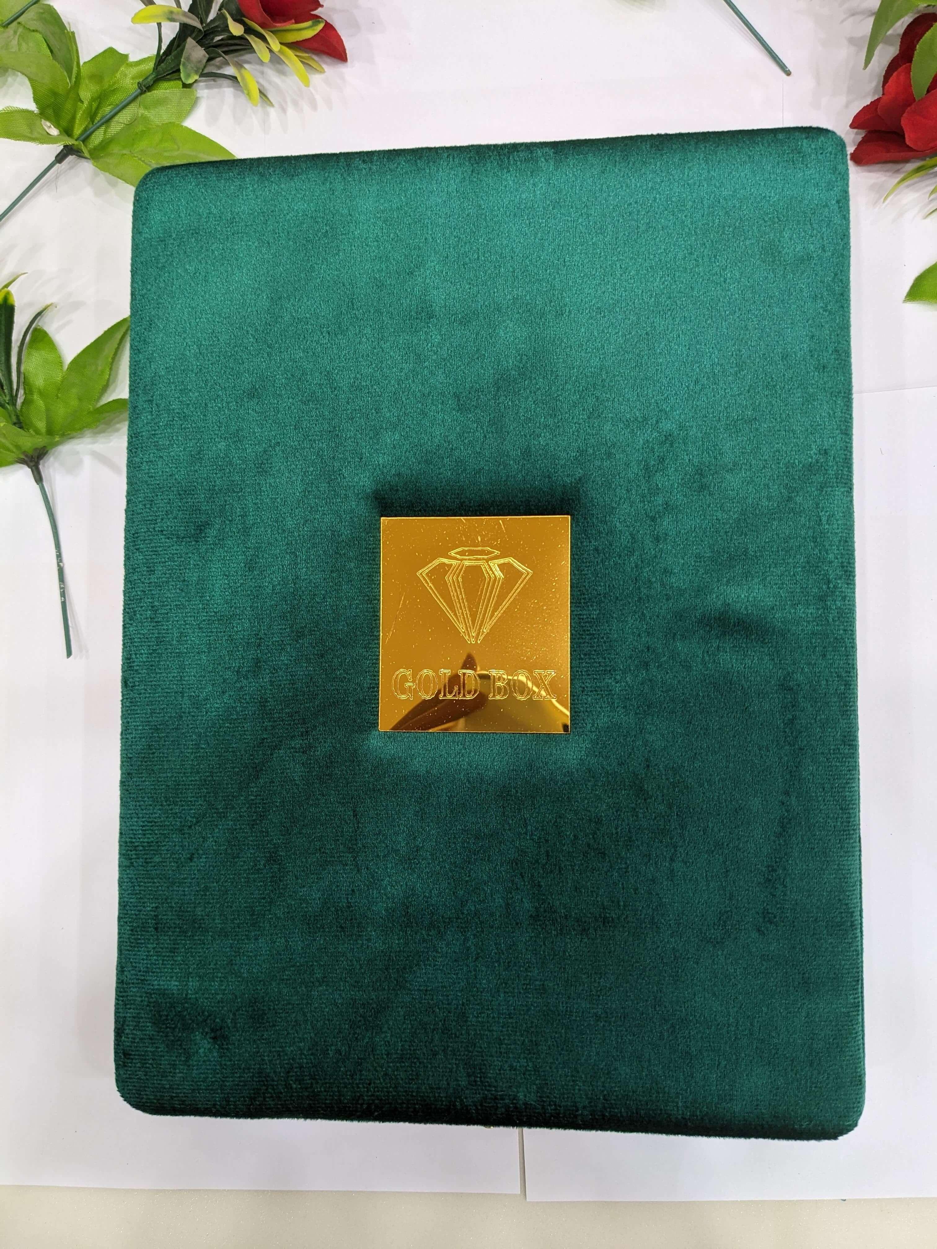 Premium Velvet Box Bridal Set Box - Zeesy Jewellery
