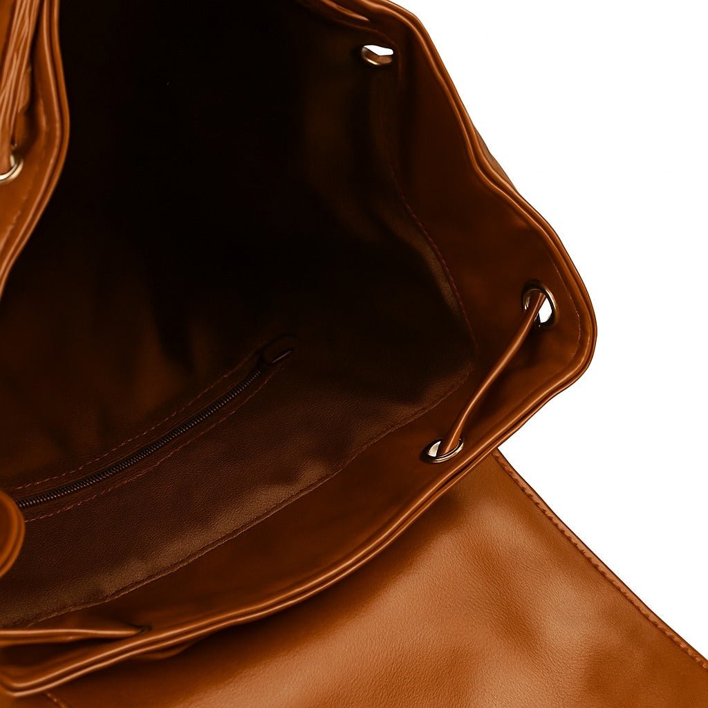 ANNA BACKPACK BROWN - Bag X