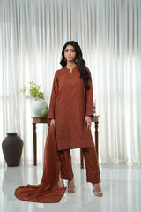 Dhaga Stitched 3 Piece Summer Collection'2025-Amal