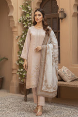Umer Aayan 3 Piece Stitched Lawn Suit -Ready to wear