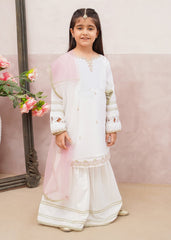 Modest Stitched 3 Piece Festive Edit Vol-02 Collection'2025-9620-Wht