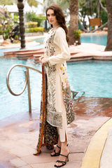 Riwayat By Ramsha Unstitched 3 Piece Luxury Lawn Vol-11 Collection-Y-1106