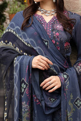 Riwayat By Ramsha Unstitched 3 Piece Luxury Lawn Vol-09 Suit-Y-901