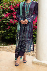 Riwayat By Ramsha Unstitched 3 Piece Luxury Lawn Vol-09 Suit-Y-904