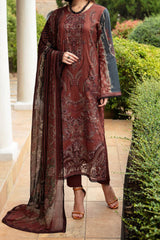 Riwayat By Ramsha Unstitched 3 Piece Luxury Lawn Vol-09 Suit-Y-906