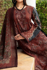 Riwayat By Ramsha Unstitched 3 Piece Luxury Lawn Vol-09 Suit-Y-906