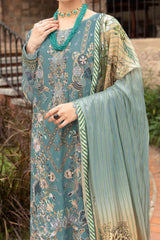 Riwayat By Ramsha Unstitched 3 Piece Luxury Lawn Vol-09 Suit-Y-907