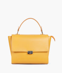 RTW Creation - Yellow mini messenger bag