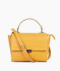 RTW Creation - Yellow mini messenger bag
