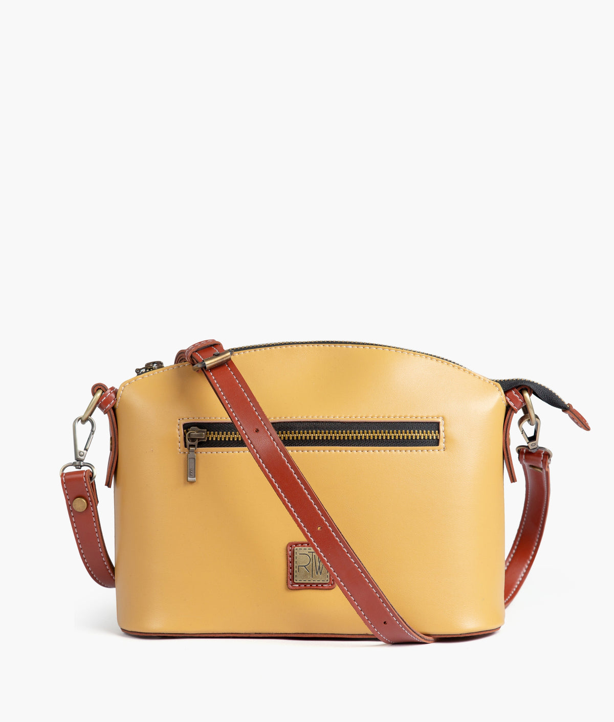 RTW Creation - Yellow dome cross-body bag
