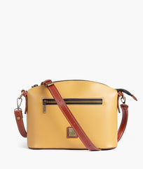 RTW Creation - Yellow dome cross-body bag