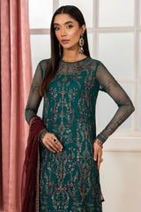 Heer By Zarif Unstitched 3 Piece Formals Collection'2025-Z-06-Nuha