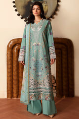 Andaaz By Ramsha Unstitched 3 Piece Luxury Lawn Vol-13 Suit-Z-1301