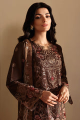 Andaaz By Ramsha Unstitched 3 Piece Luxury Lawn Vol-13 Suit-Z-1303