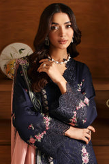 Andaaz By Ramsha Unstitched 3 Piece Luxury Lawn Vol-13 Suit-Z-1308