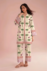 Stitching Cotton Unstitched 2 Piece Printed Lawn Suit-WPLU-03