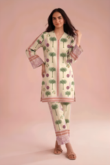 Stitching Cotton Unstitched 2 Piece Printed Lawn Suit-WPLU-03