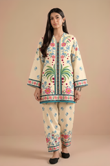 Stitching Cotton Unstitched 2 Piece Printed Lawn Suit-WPLU-02