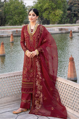 Andaaz by Ramsha Unstitched 3 Piece Luxury Lawn Vol-05 Suit-Z-505