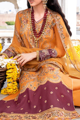 Andaaz by Ramsha Unstitched 3 Piece Luxury Lawn Vol-05 Collection'2023-Z-506