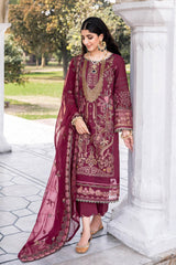 Andaaz by Ramsha Unstitched 3 Piece Luxury Lawn Vol-05 Suit-Z-508