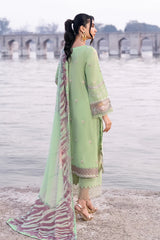 Andaaz by Ramsha Unstitched 3 Piece Luxury Lawn Vol-06 Suit-Z-609