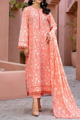 Zarif Prints Unstitched 3 Piece Summer Lawn Suit-ZCP-03-Georgia