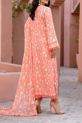 Zarif Prints Unstitched 3 Piece Summer Lawn Suit-ZCP-03-Georgia