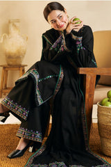 Coco by Zara Shahjahan Unstitched 3 Piece Winter Suit-ZW-05-B