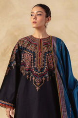 Coco by Zara Shahjahan Unstitched 3 Piece Winter Suit-ZW-08-B