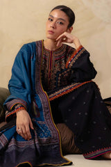 Coco by Zara Shahjahan Unstitched 3 Piece Winter Suit-ZW-08-B