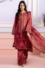Zellbury Unstitched 3 Piece Lawn Suit-WUS26X30627
