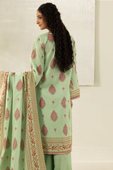 Zellbury Unstitched 3 Piece Lawn Suit-WUS26X30490